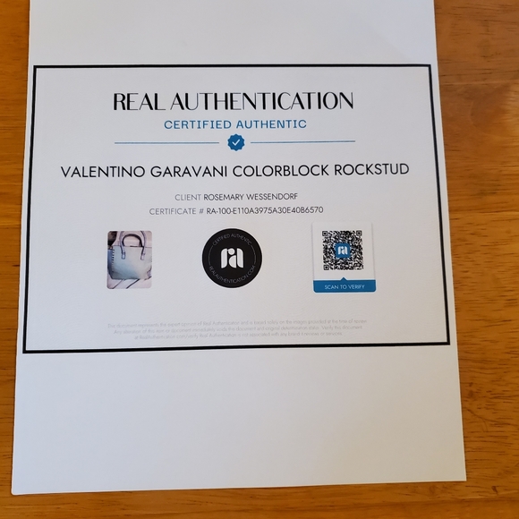 Valentino Garavani Colorblock Rockstud Crossbody/Satchel. - Picture 16 of 16